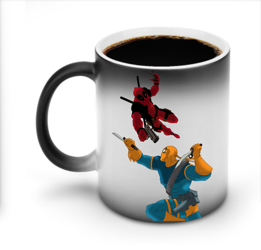 （画像用） Deadpool デッドプール 温度変色マグカップ