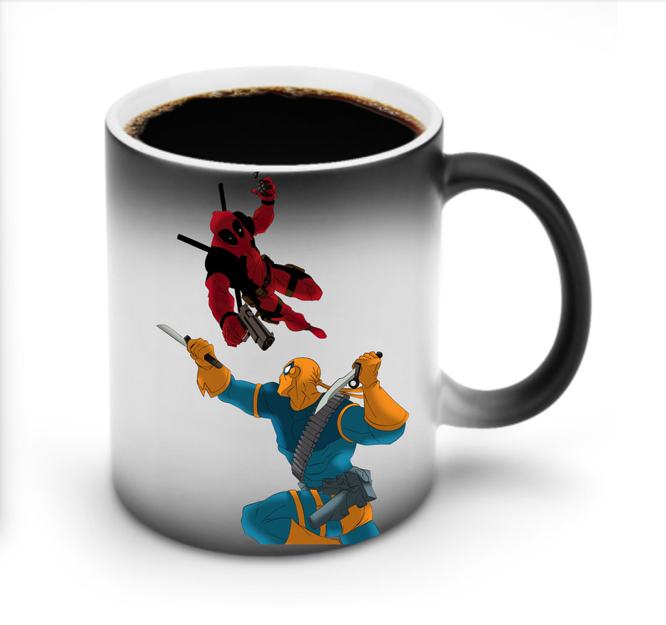 （画像用） Deadpool デッドプール 温度変色マグカップ