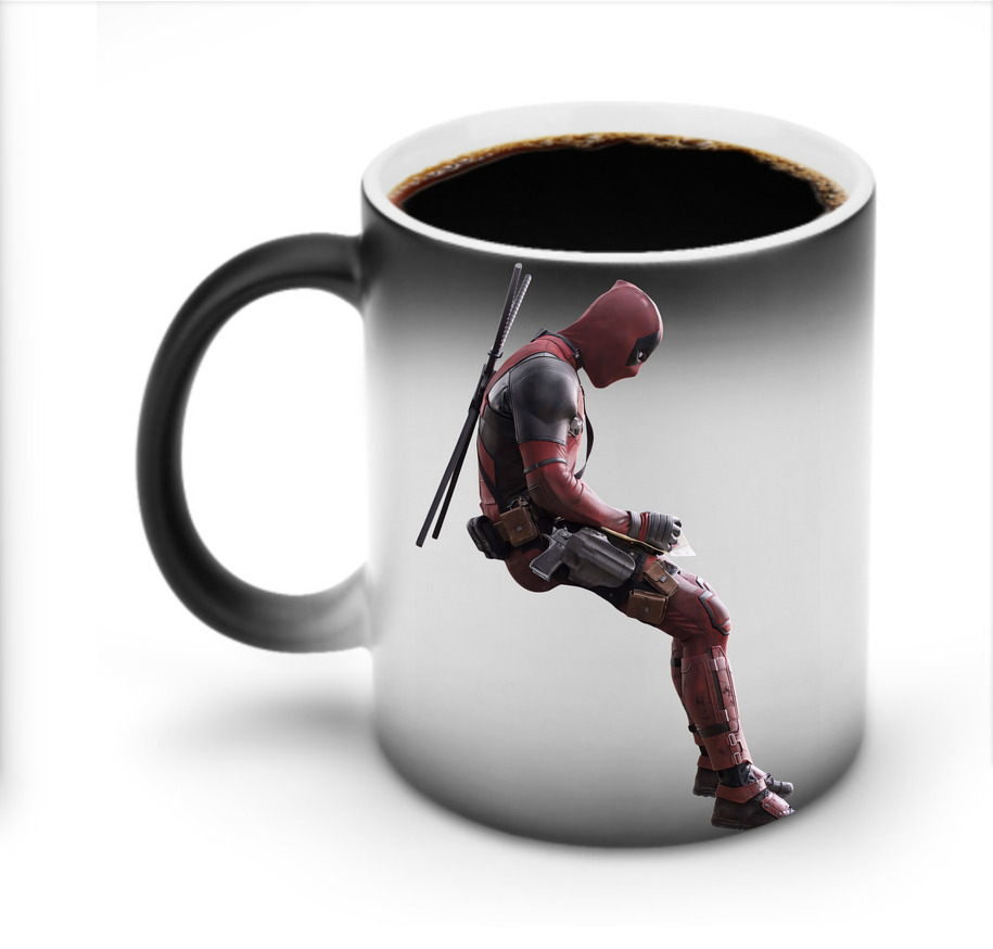 （画像用） Deadpool デッドプール 温度変色マグカップ