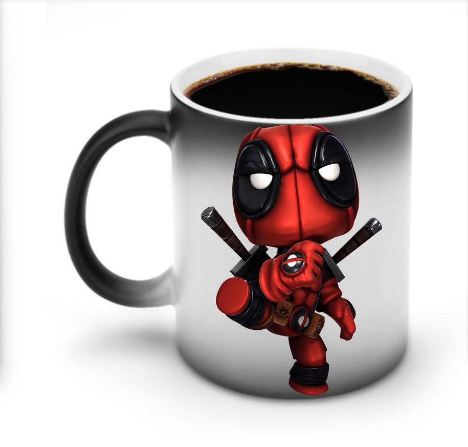 （画像用） Deadpool デッドプール 温度変色マグカップ