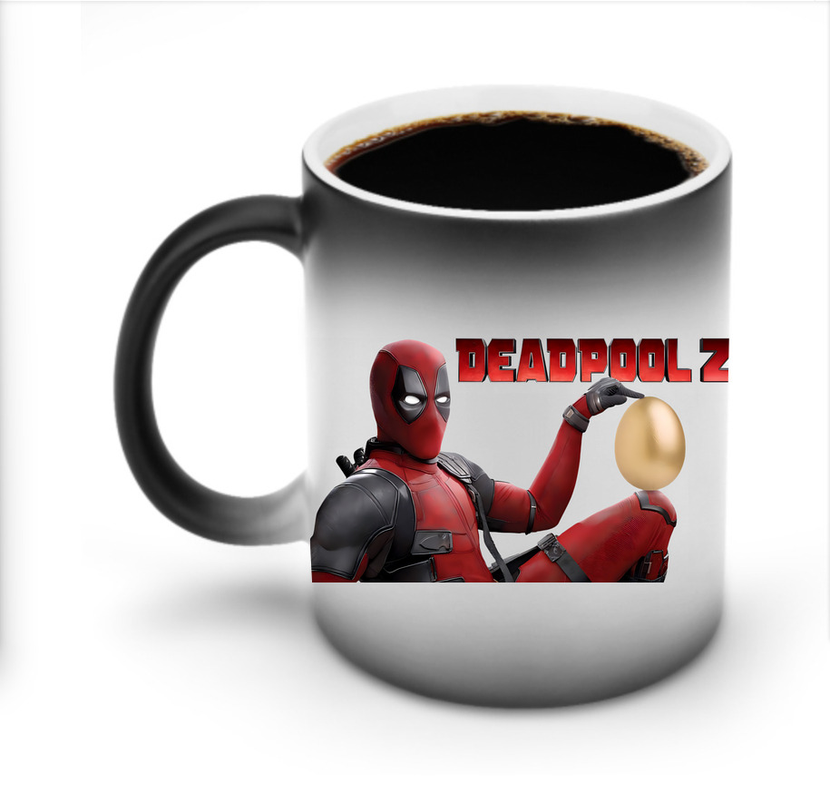 （画像用） Deadpool デッドプール 温度変色マグカップ