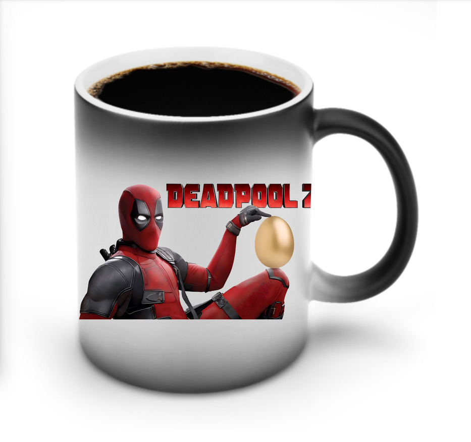 （画像用） Deadpool デッドプール 温度変色マグカップ