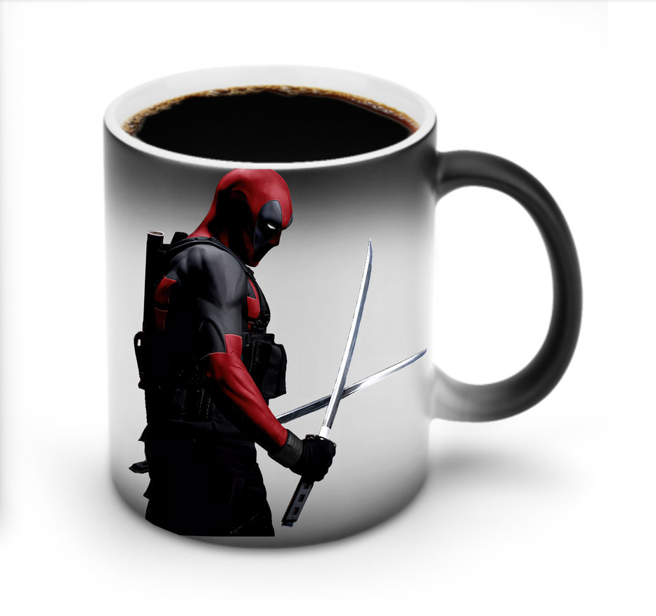 （画像用） Deadpool デッドプール 温度変色マグカップ