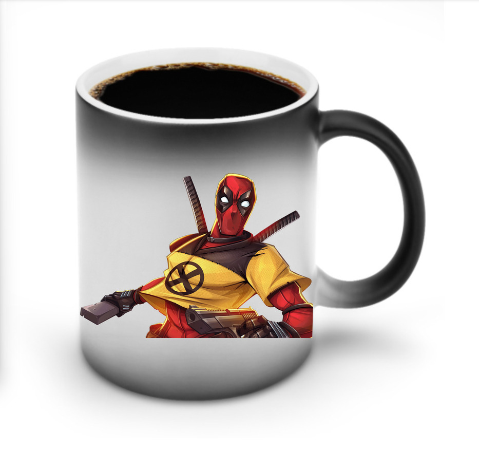 （画像用） Deadpool デッドプール 温度変色マグカップ