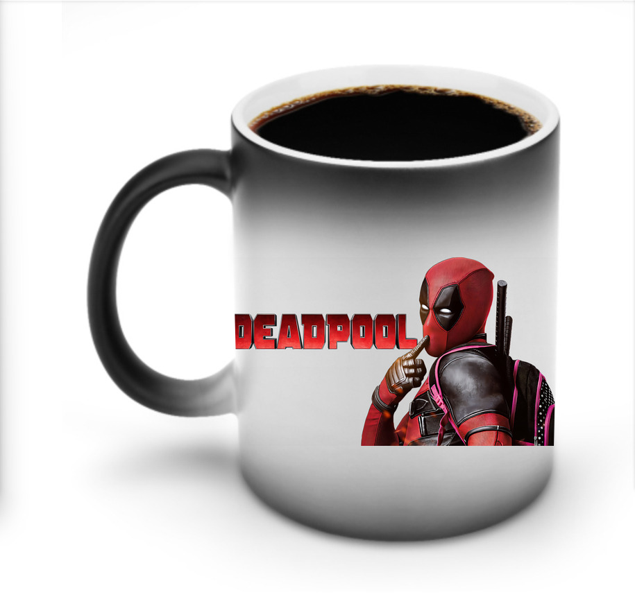 （画像用） Deadpool デッドプール 温度変色マグカップ