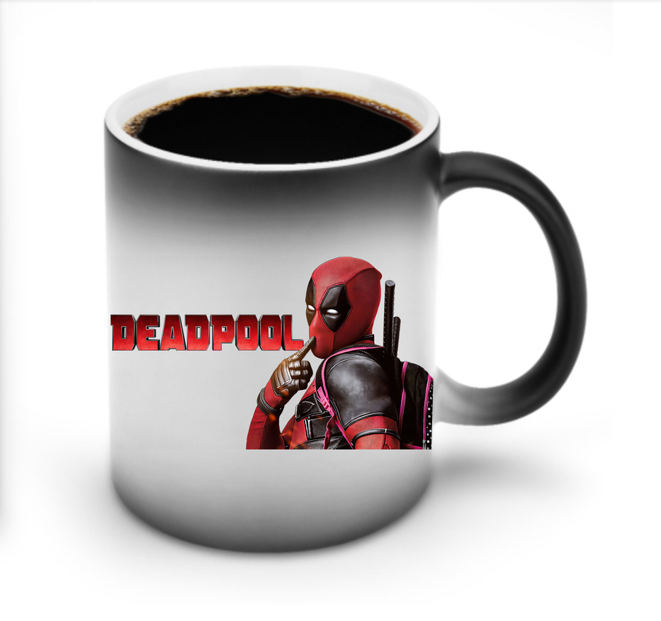 （画像用） Deadpool デッドプール 温度変色マグカップ