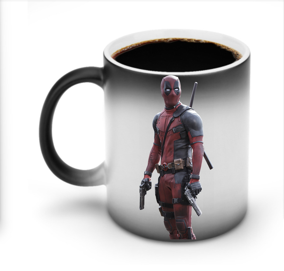 （画像用） Deadpool デッドプール 温度変色マグカップ