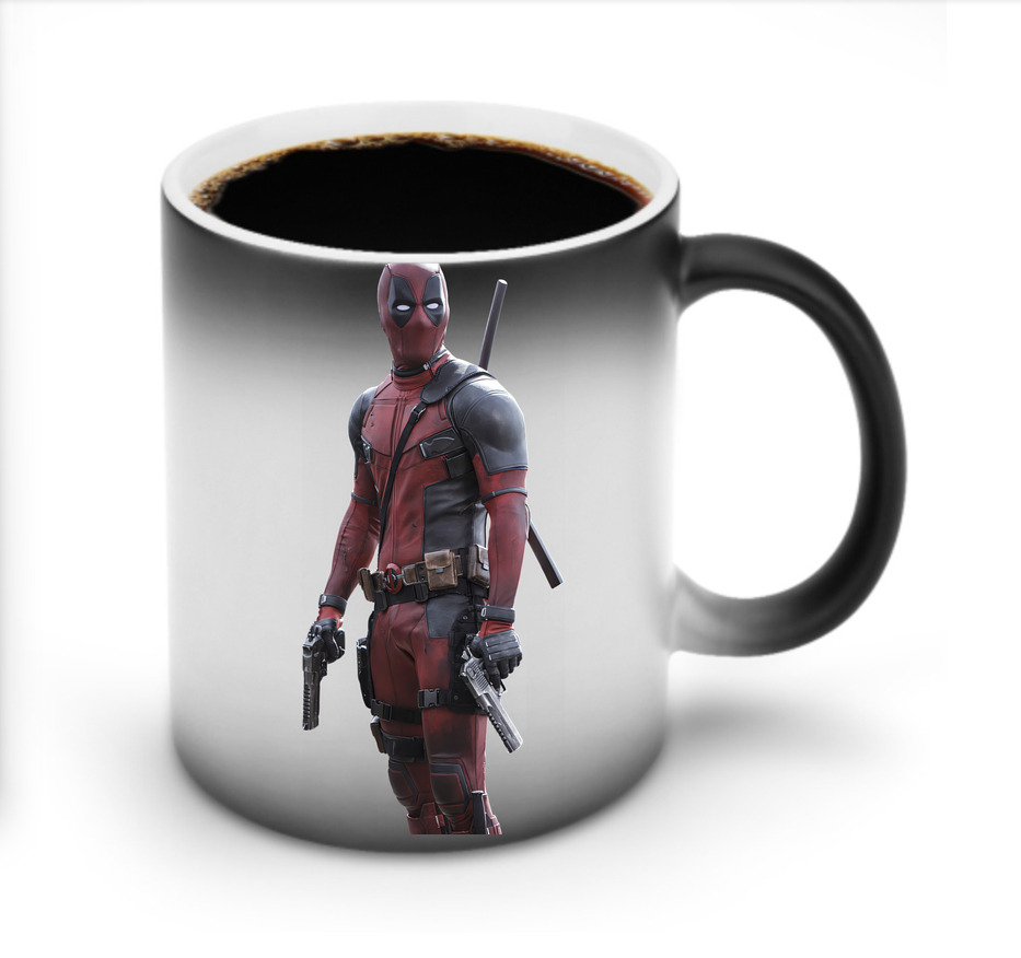 （画像用） Deadpool デッドプール 温度変色マグカップ