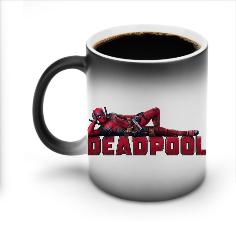 （画像用） Deadpool デッドプール 温度変色マグカップ