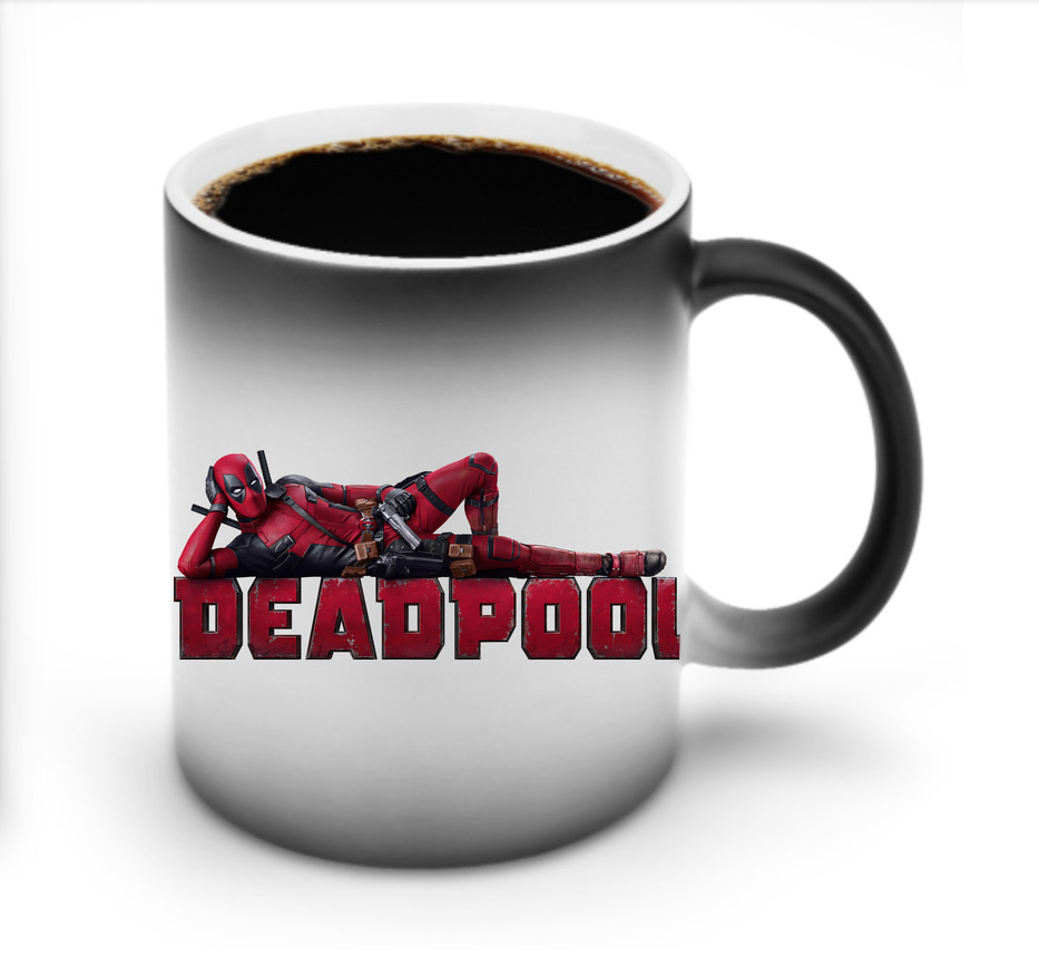 （画像用） Deadpool デッドプール 温度変色マグカップ