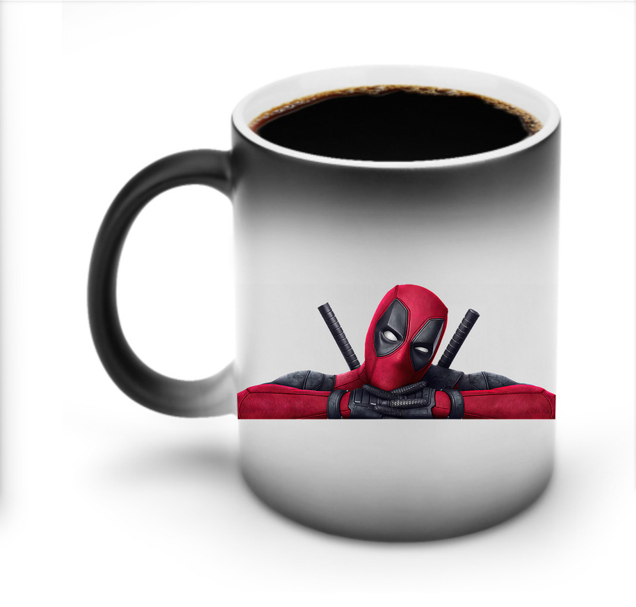 （画像用） Deadpool デッドプール 温度変色マグカップ