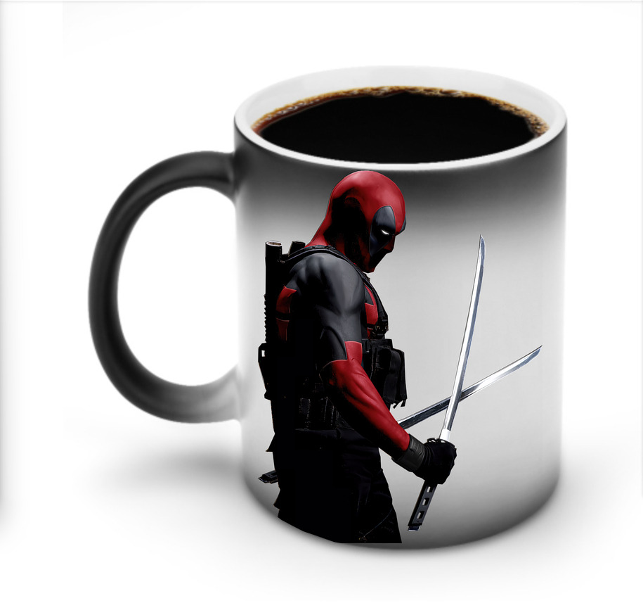 （画像用） Deadpool デッドプール 温度変色マグカップ