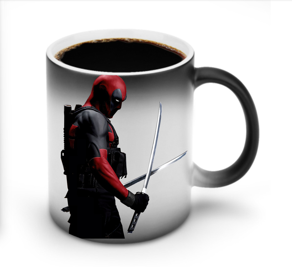 （画像用） Deadpool デッドプール 温度変色マグカップ