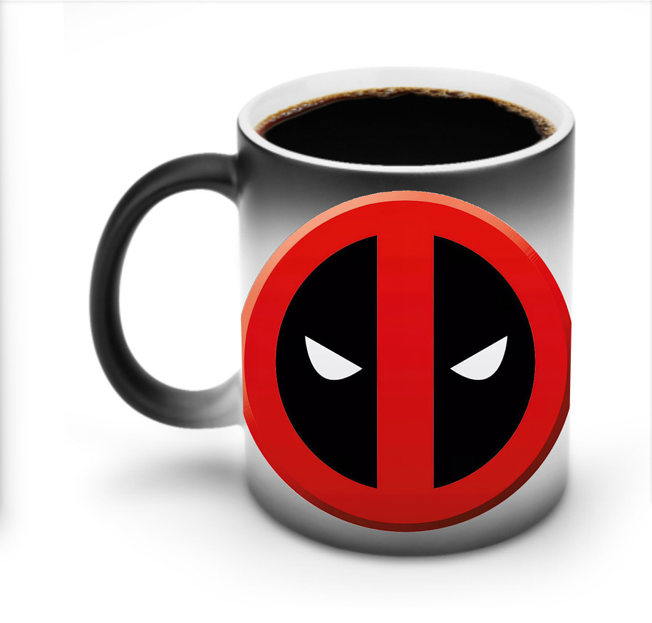（画像用） Deadpool デッドプール 温度変色マグカップ