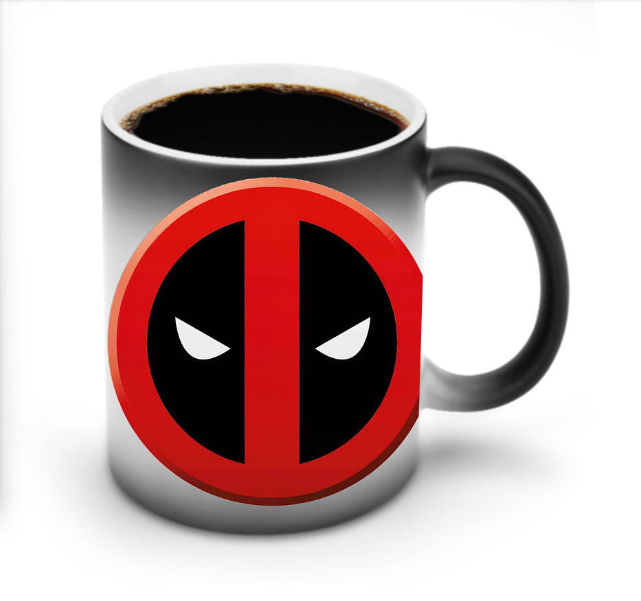 （画像用） Deadpool デッドプール 温度変色マグカップ