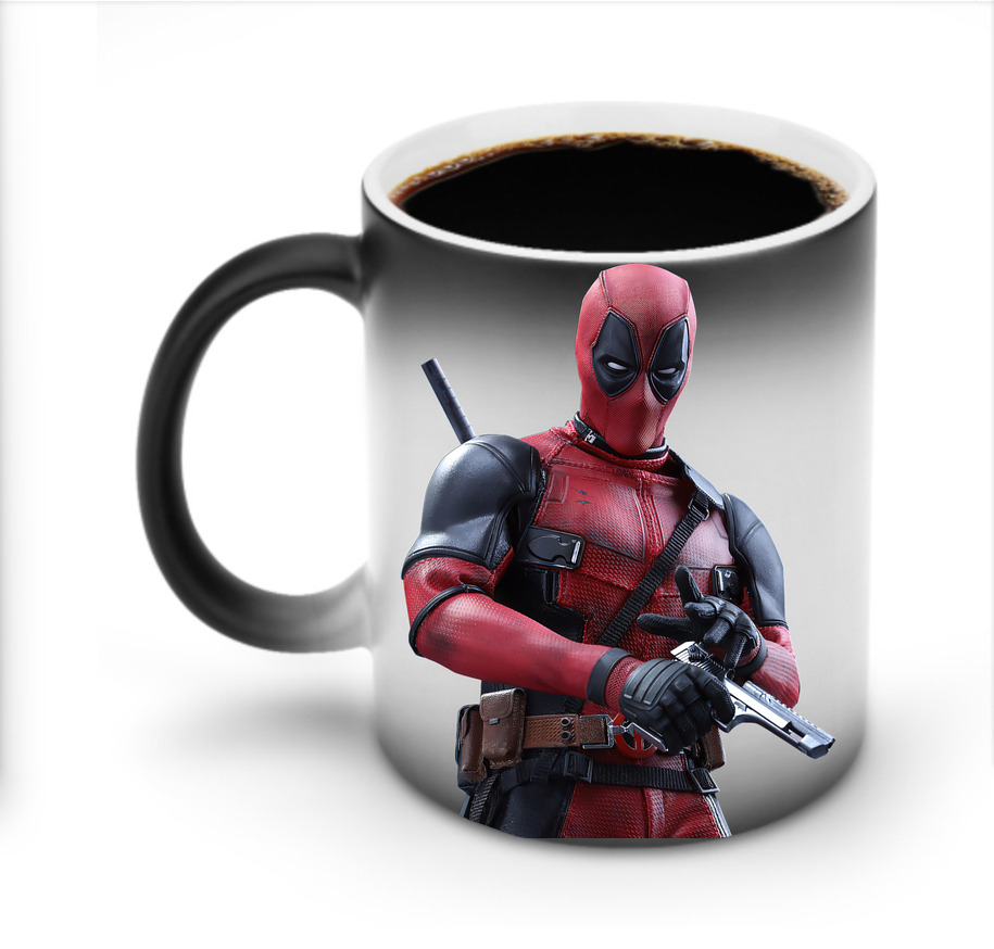 （画像用） Deadpool デッドプール 温度変色マグカップ