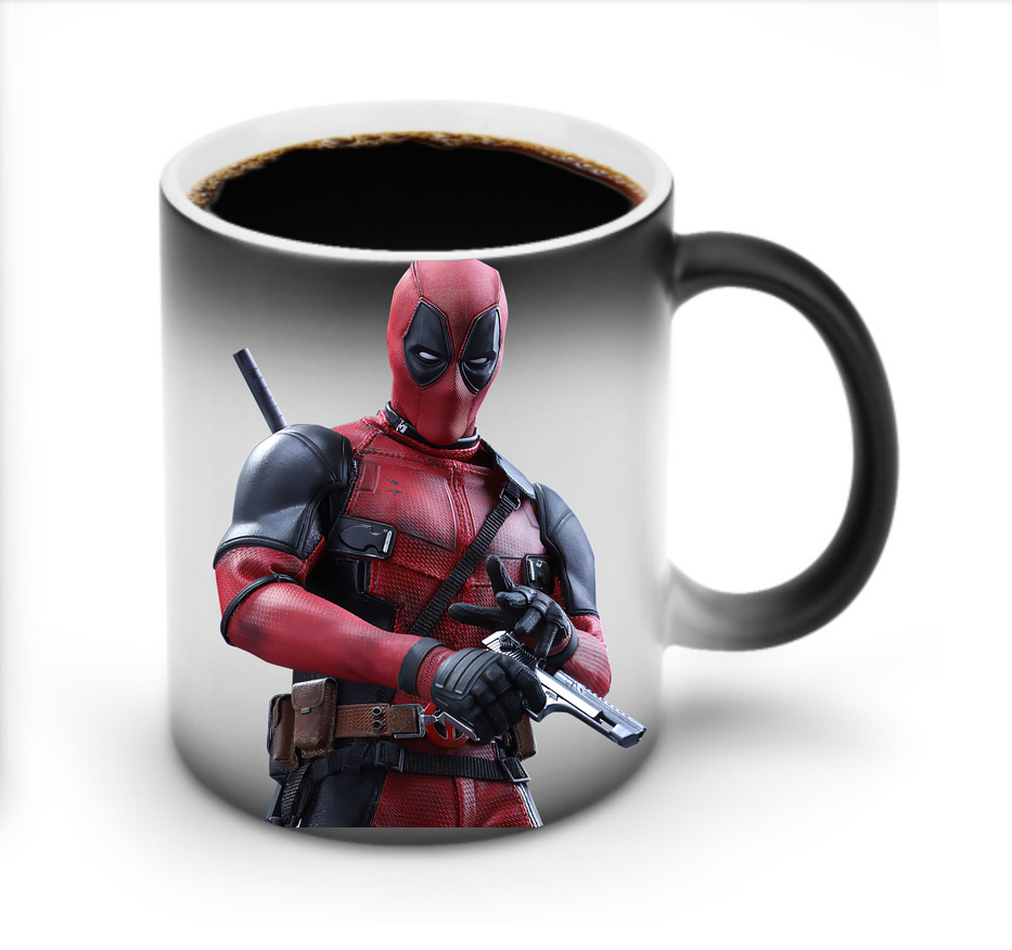 （画像用） Deadpool デッドプール 温度変色マグカップ
