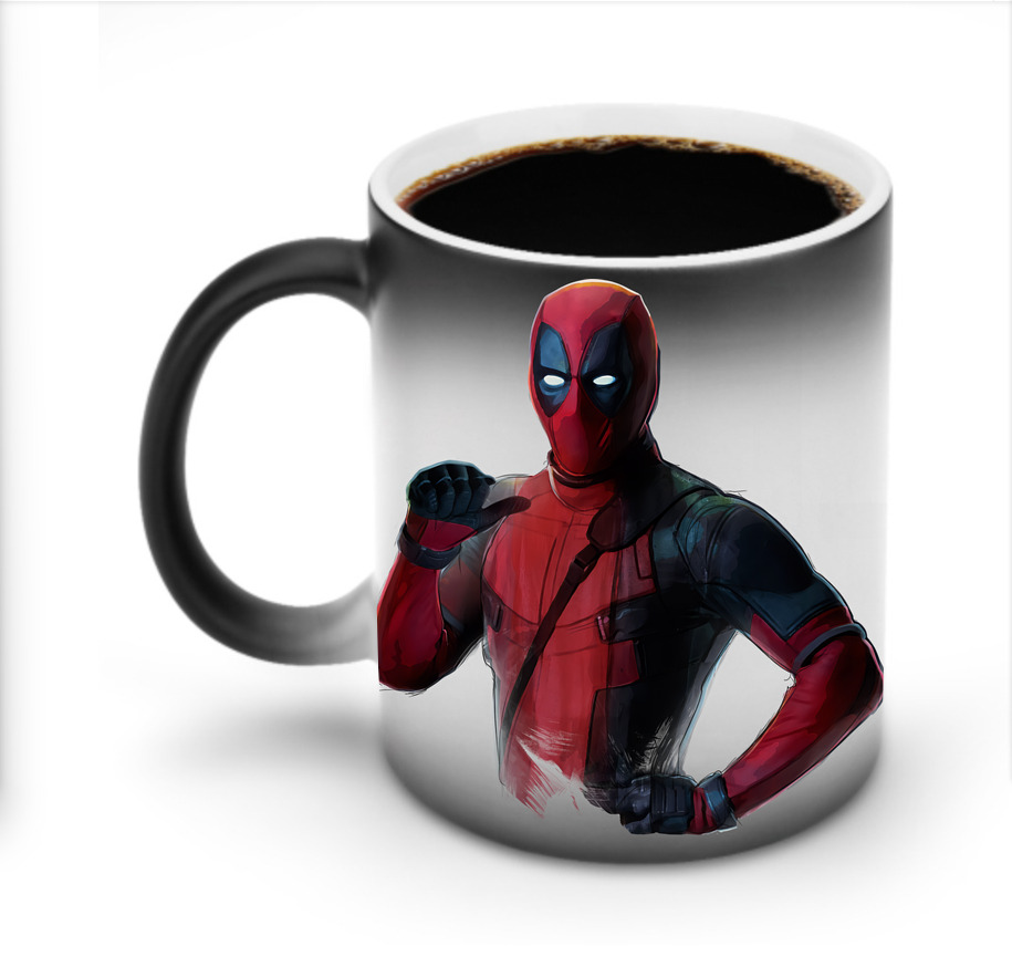 （画像用） Deadpool デッドプール 温度変色マグカップ