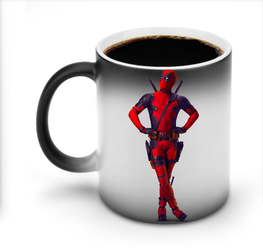 （画像用） Deadpool デッドプール 温度変色マグカップ