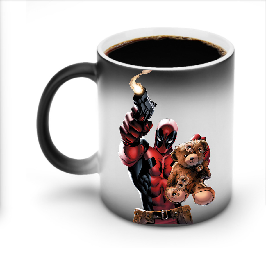 （画像用） Deadpool デッドプール 温度変色マグカップ