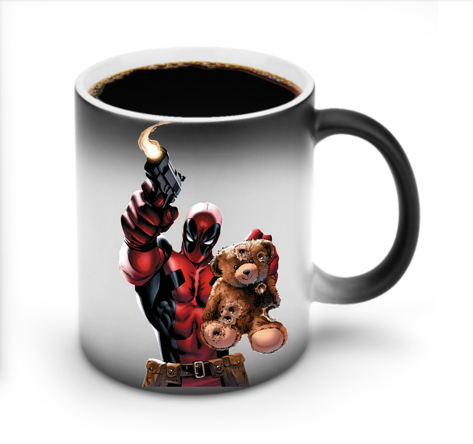 （画像用） Deadpool デッドプール 温度変色マグカップ