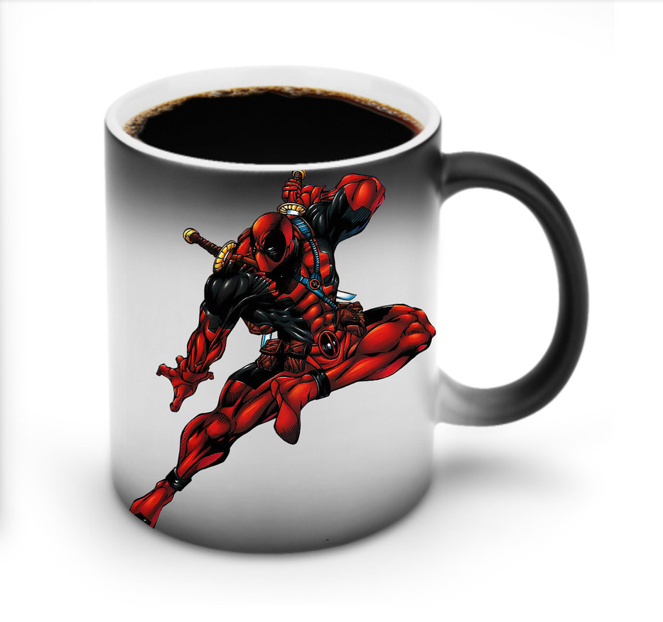 （画像用） Deadpool デッドプール 温度変色マグカップ