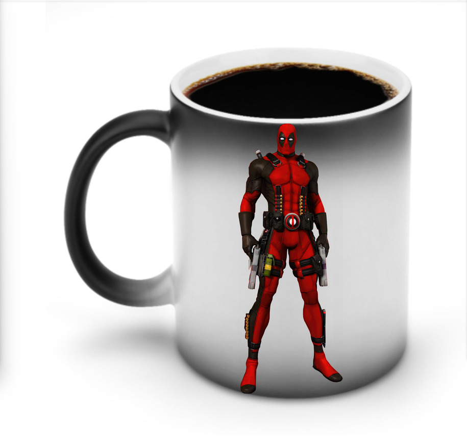 （画像用） Deadpool デッドプール 温度変色マグカップ