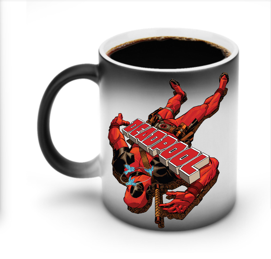 （画像用） Deadpool デッドプール 温度変色マグカップ
