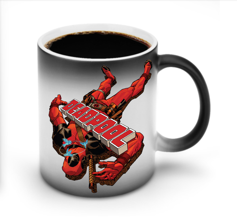 （画像用） Deadpool デッドプール 温度変色マグカップ