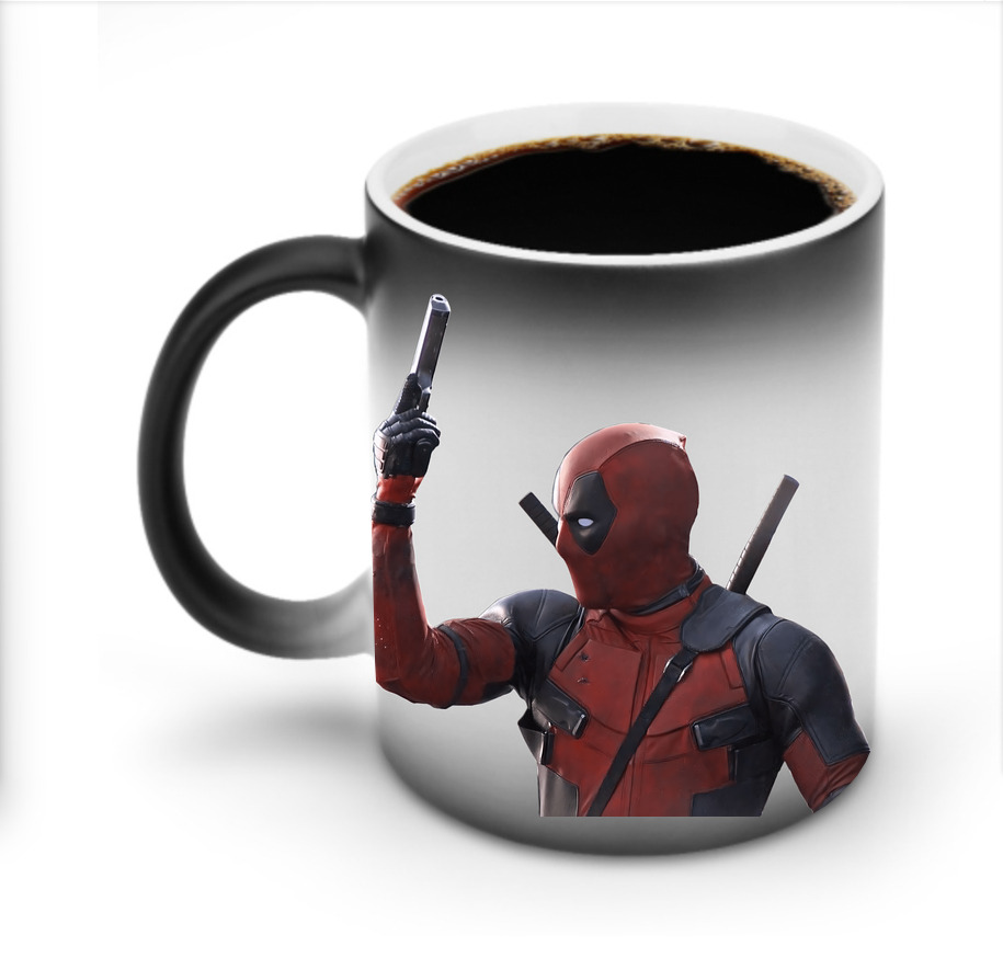 （画像用） Deadpool デッドプール 温度変色マグカップ