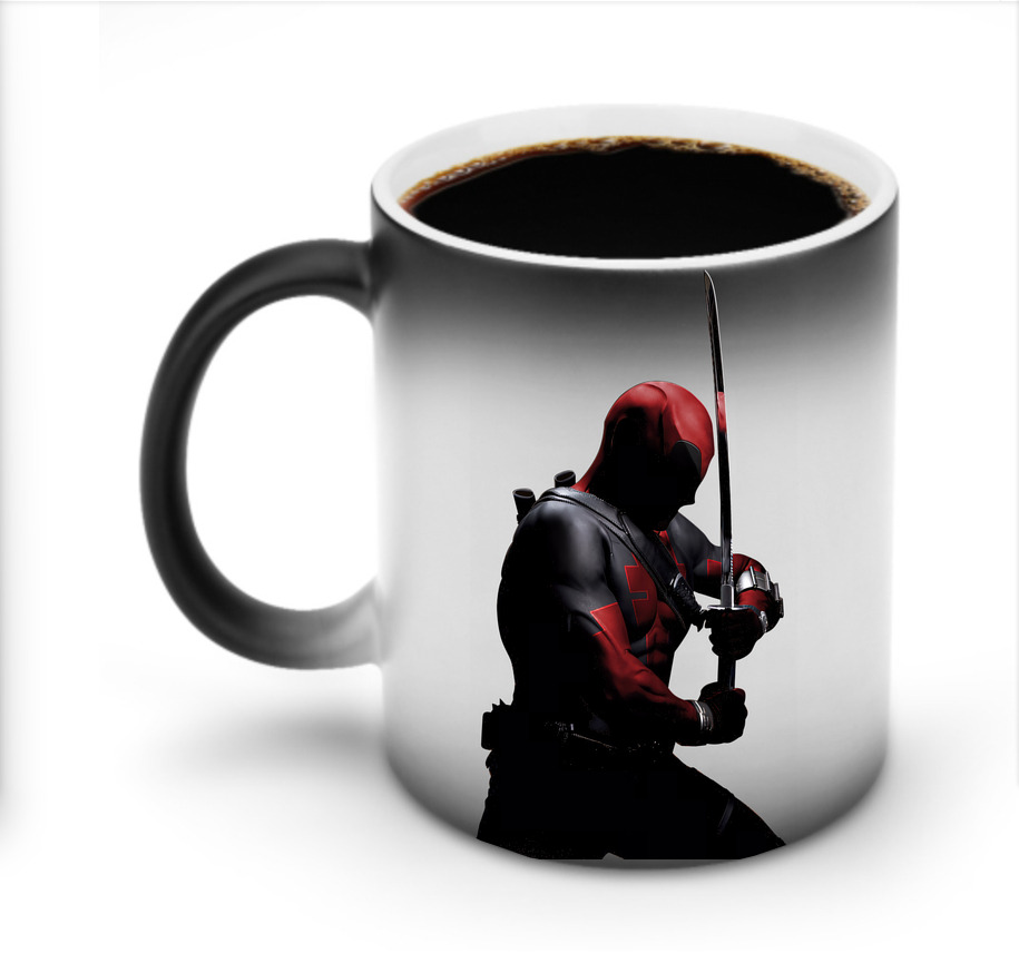 （画像用） Deadpool デッドプール 温度変色マグカップ