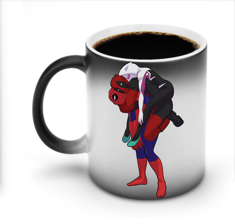 （画像用） Deadpool デッドプール 温度変色マグカップ