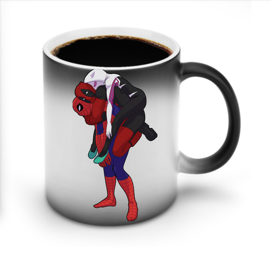 （画像用） Deadpool デッドプール 温度変色マグカップ