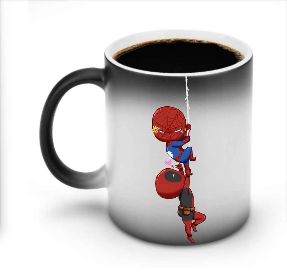 （画像用） Deadpool デッドプール 温度変色マグカップ