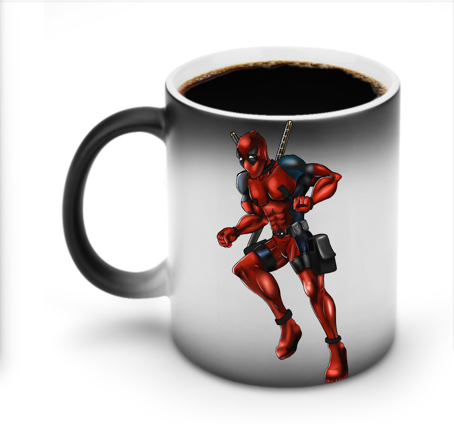 （画像用） Deadpool デッドプール 温度変色マグカップ