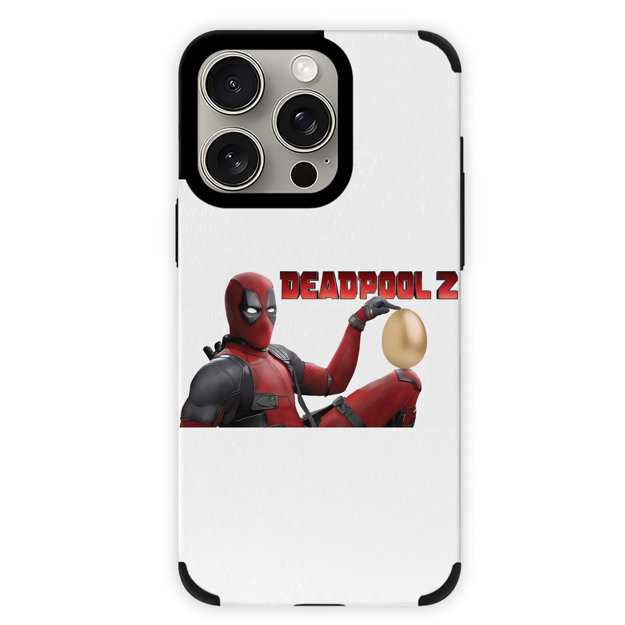 （画像用） Deadpool デッドプール 【iPhone15ProMax対応】 PUレザー スマホケース 耐衝撃＆黄変防止