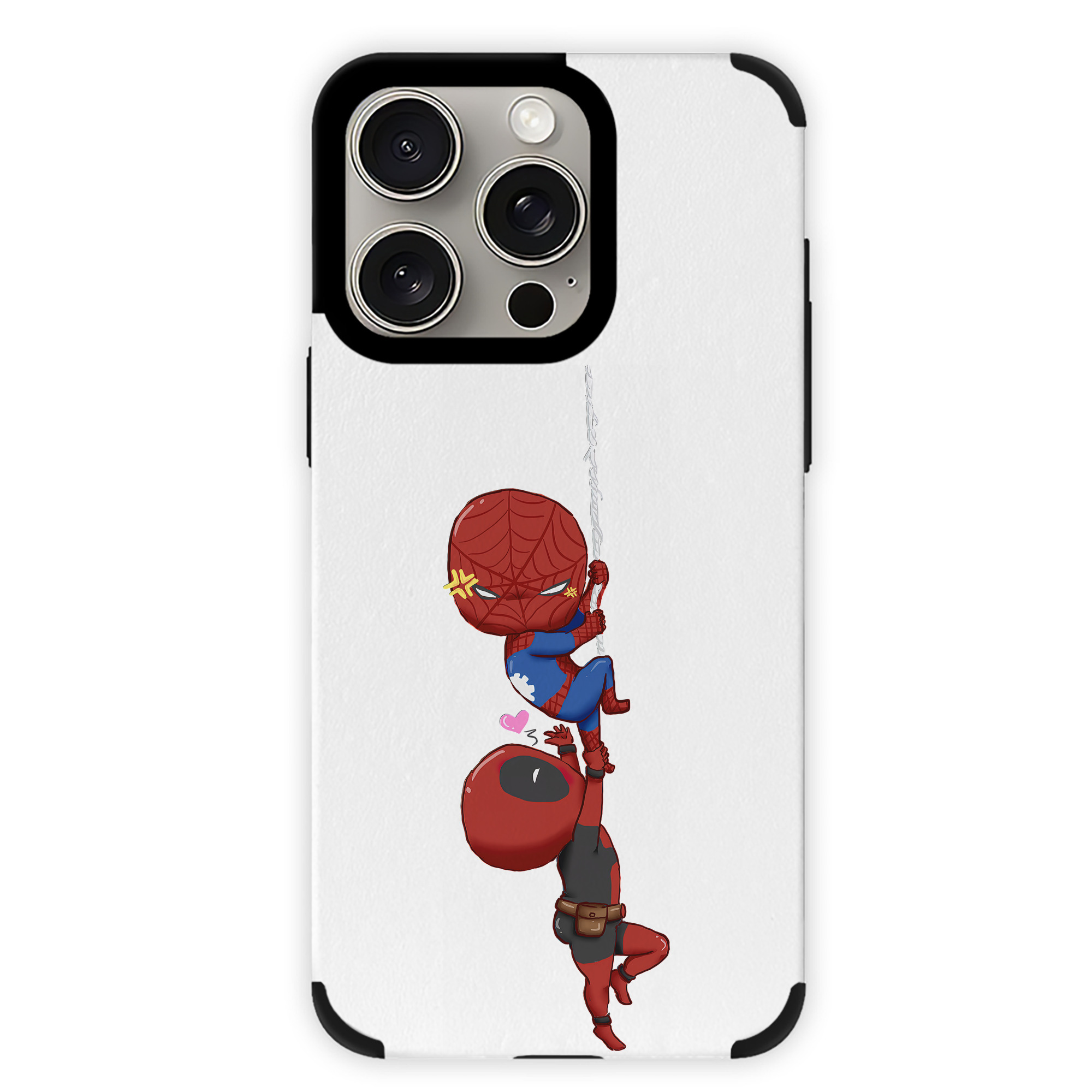 （画像用） Deadpool デッドプール 【iPhone15ProMax対応】 PUレザー スマホケース 耐衝撃＆黄変防止