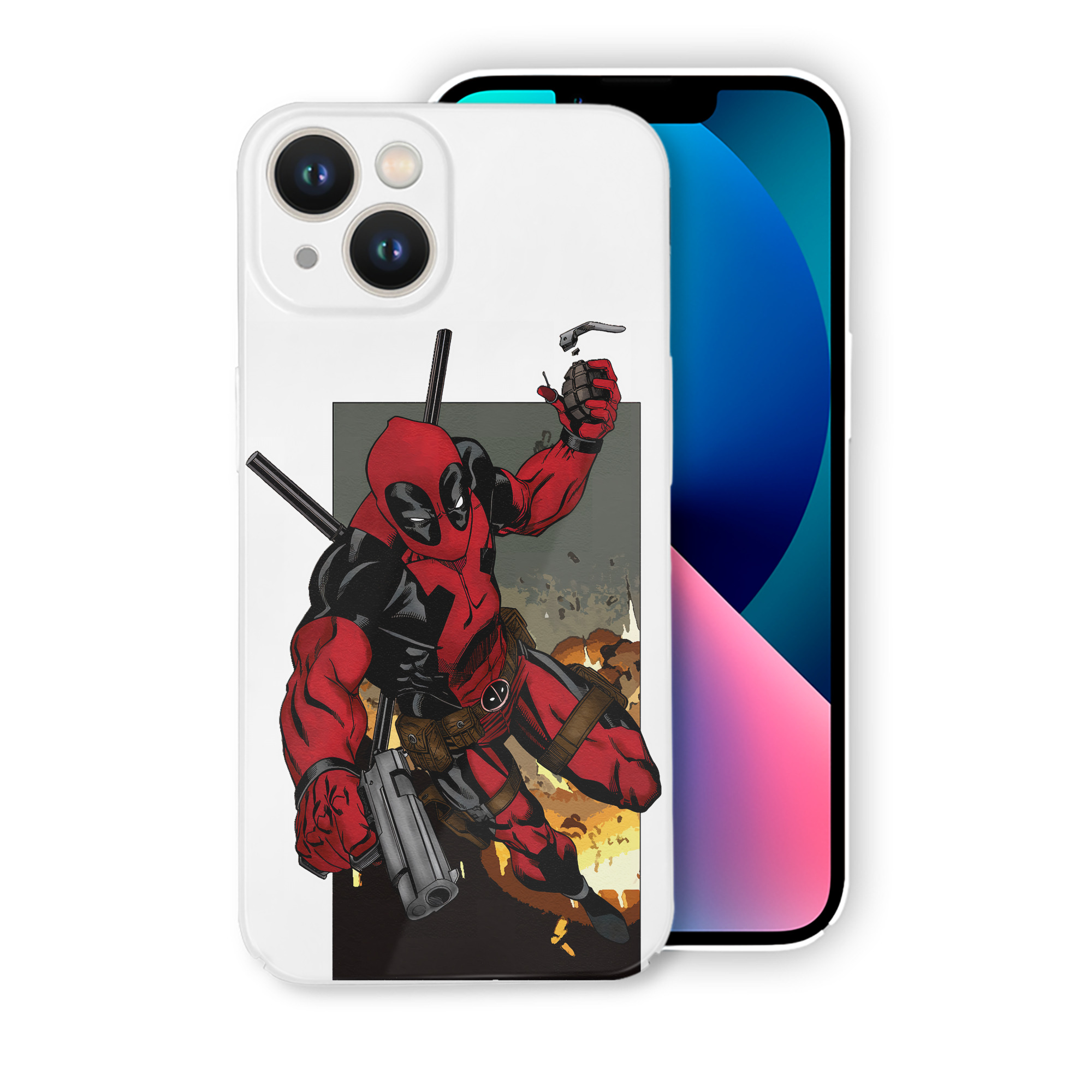 （画像用） Deadpool デッドプール 【iPhone 14シリーズ対応】ハードケース