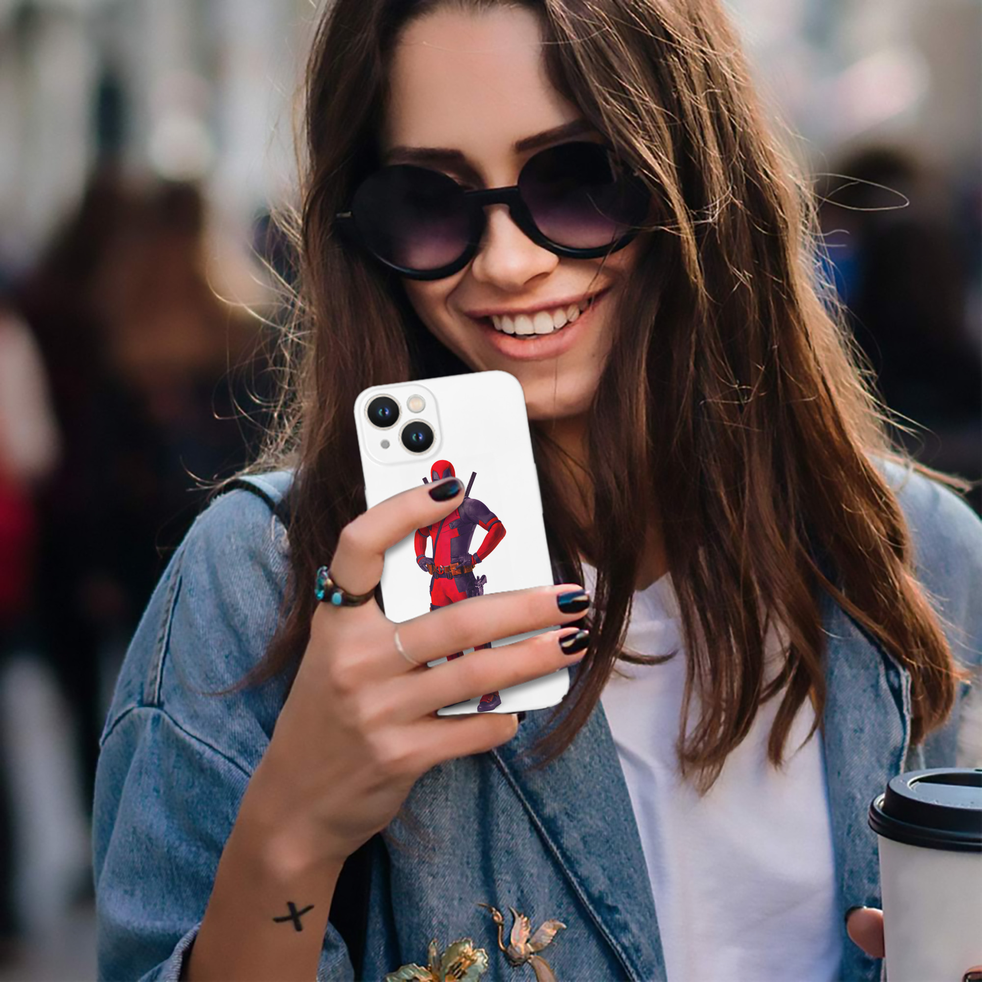 （画像用） Deadpool デッドプール 【iPhone 14シリーズ対応】ハードケース
