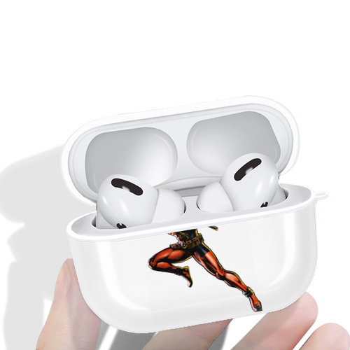 Deadpool デッドプール 【AirPods Pro用】ハードシェル保護ケース 耐衝撃・防指紋・カラビナ付き商品仕様