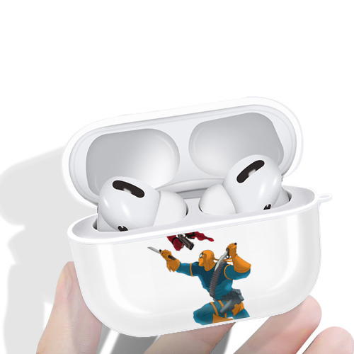 Deadpool デッドプール 【AirPods Pro用】ハードシェル保護ケース 耐衝撃・防指紋・カラビナ付き商品仕様