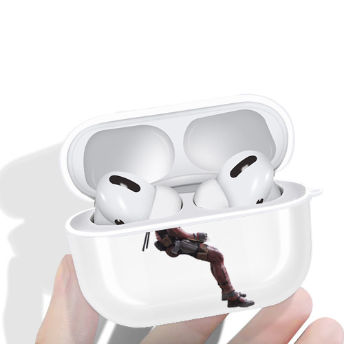 Deadpool デッドプール 【AirPods Pro用】ハードシェル保護ケース 耐衝撃・防指紋・カラビナ付き商品仕様