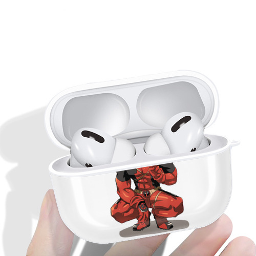 Deadpool デッドプール 【AirPods Pro用】ハードシェル保護ケース 耐衝撃・防指紋・カラビナ付き商品仕様