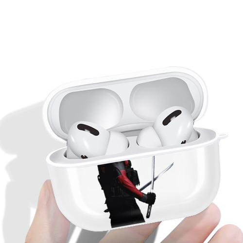 Deadpool デッドプール 【AirPods Pro用】ハードシェル保護ケース 耐衝撃・防指紋・カラビナ付き商品仕様
