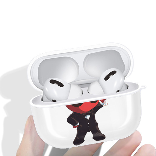 Deadpool デッドプール 【AirPods Pro用】ハードシェル保護ケース 耐衝撃・防指紋・カラビナ付き商品仕様