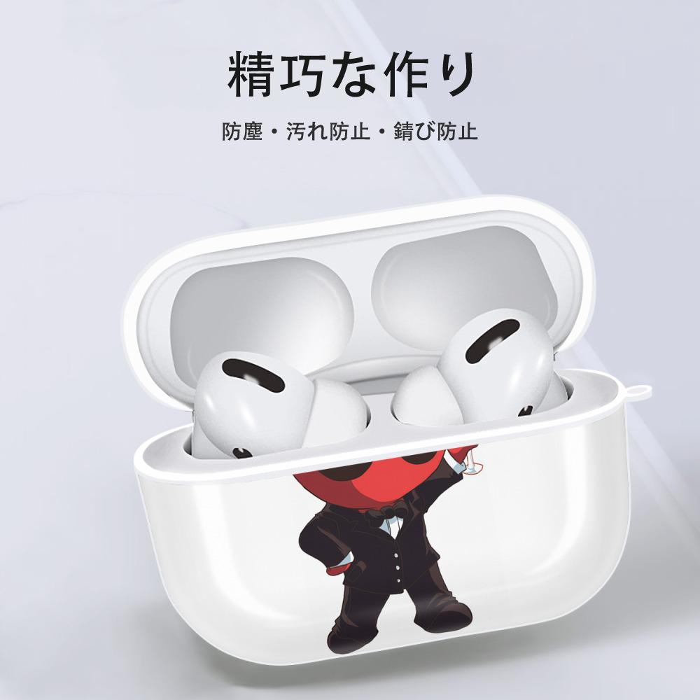 Deadpool デッドプール 【AirPods Pro用】ハードシェル保護ケース 耐衝撃・防指紋・カラビナ付き商品仕様