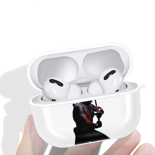 Deadpool デッドプール 【AirPods Pro用】ハードシェル保護ケース 耐衝撃・防指紋・カラビナ付き商品仕様