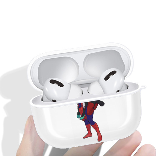 Deadpool デッドプール 【AirPods Pro用】ハードシェル保護ケース 耐衝撃・防指紋・カラビナ付き商品仕様