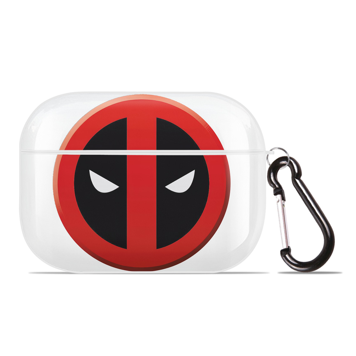 （画像用） Deadpool デッドプール 【AirPods Pro用】ハードシェル保護ケース 耐衝撃・防指紋・カラビナ付き商品仕様