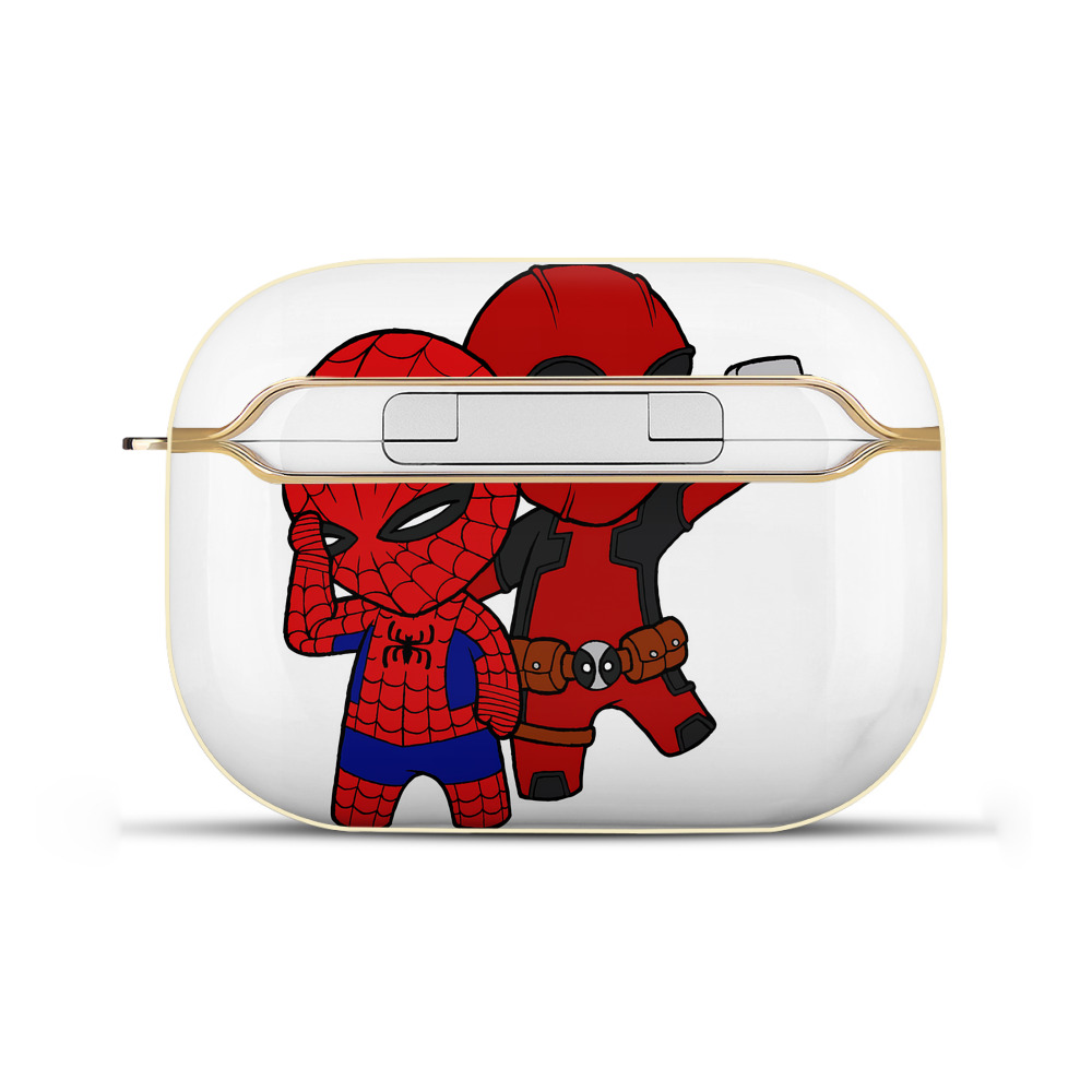 （画像用） Deadpool デッドプール 【AirPods Pro用】ハードシェル保護ケース｜耐衝撃・防指紋・カラビナ付き商品仕様